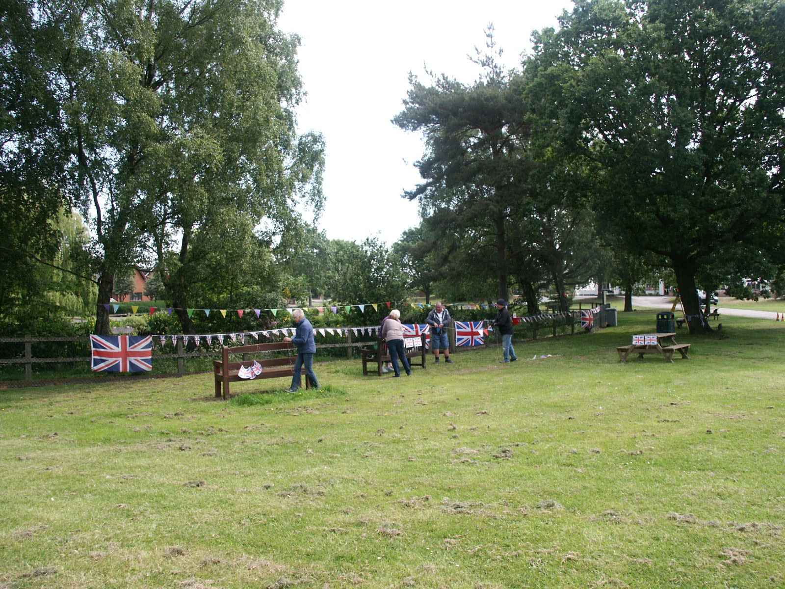 Preparations for the Jubilee Picnic, June 4th